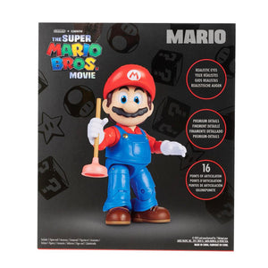 The Super Mario Bros. Movie Luigi and Mario 5 Inch Figures