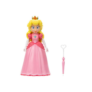 The Super Mario Bros. Movie Princess Peach and Mario 5 Inch Figures