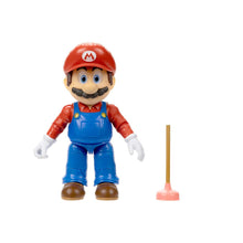 Load image into Gallery viewer, The Super Mario Bros. Movie Princess Peach and Mario 5 Inch Figures