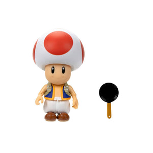 The Super Mario Bros. Movie Toad and Mario 5 Inch Figures