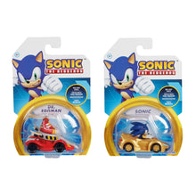 Load image into Gallery viewer, Doctor Ivo Eggman Robotnik and Sonic the Hedgehog 1/64 Scale Wave 5 Vehicles