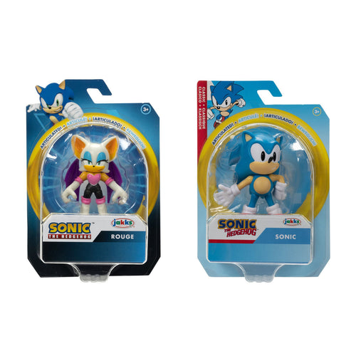 Rouge and Sonic the Hedgehog 2 1/2 Inch Wave 13 Action Figure