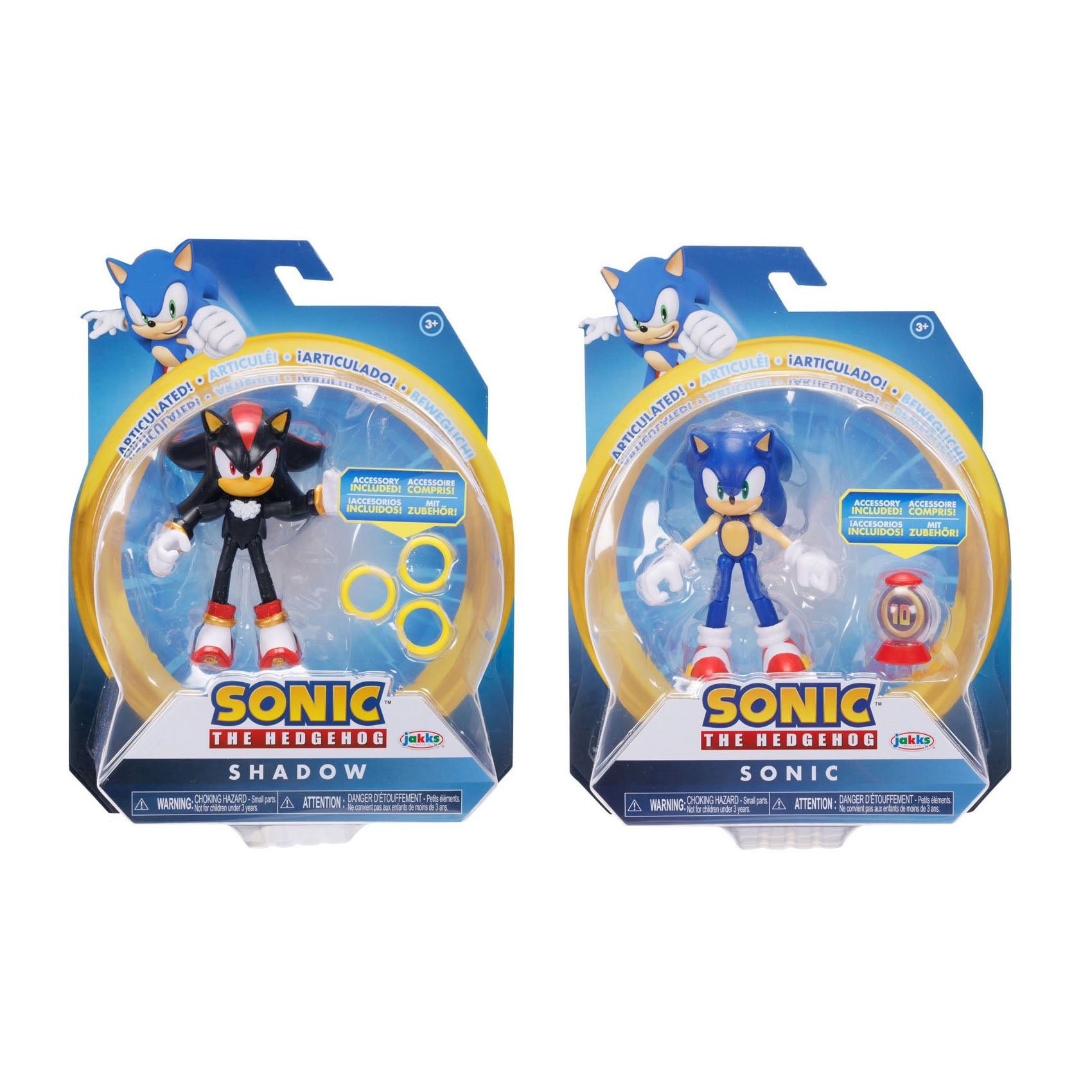  Sonic Shadow 3 Action Figure with Accessory : Toys & Games