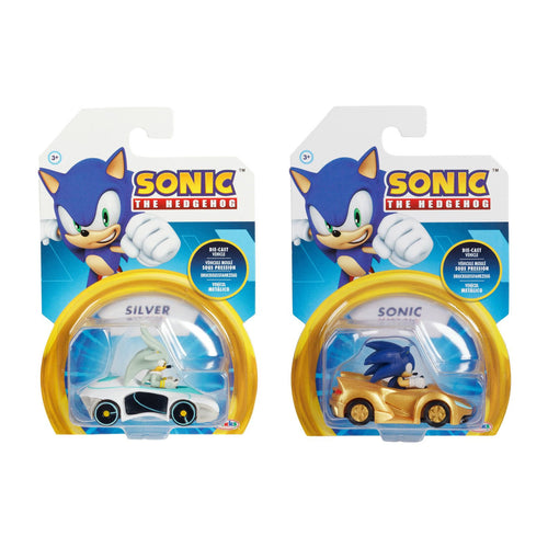 Silver and Sonic the Hedgehog 1/64 Scale Wave 5 Vehicles