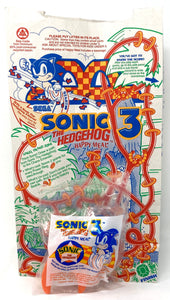 Sonic the Hedgehog 3 Authentic Happy Meal Toy with Bag