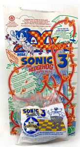 Sonic the Hedgehog 3 Authentic Happy Meal Toy with Bag