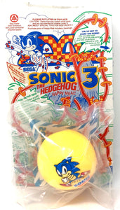 1993 McDonald's Happy Meal Sonic the Hedgehog 3 Set of 4 1993 McDonald's Happy Meal Sonic the Hedgehog 3 Set of 4