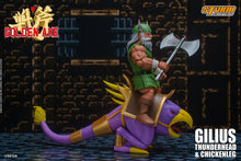Load image into Gallery viewer, Golden Axe Gilius Thunderhead and Chicken Leg 1/12 Scale Action Figure Set