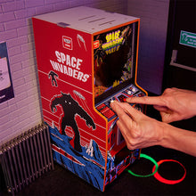 Load image into Gallery viewer, Space Invaders Part II Quarter Scale Arcade Cabinet (Collector&#39;s Coin Included)