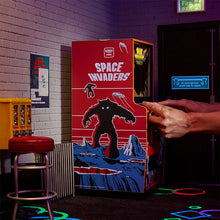 Load image into Gallery viewer, Space Invaders Part II Quarter Scale Arcade Cabinet (Collector&#39;s Coin Included)