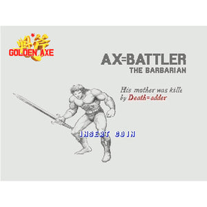 Golden Axe Ax Battler & Red Dragon 1/12 Scale Action Figure Set