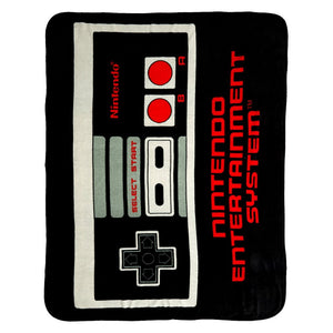 Nintendo Entertainment System (NES) Controller Throw Blanket