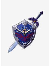 Load image into Gallery viewer, The Legend of Zelda Shield and Sword Clock