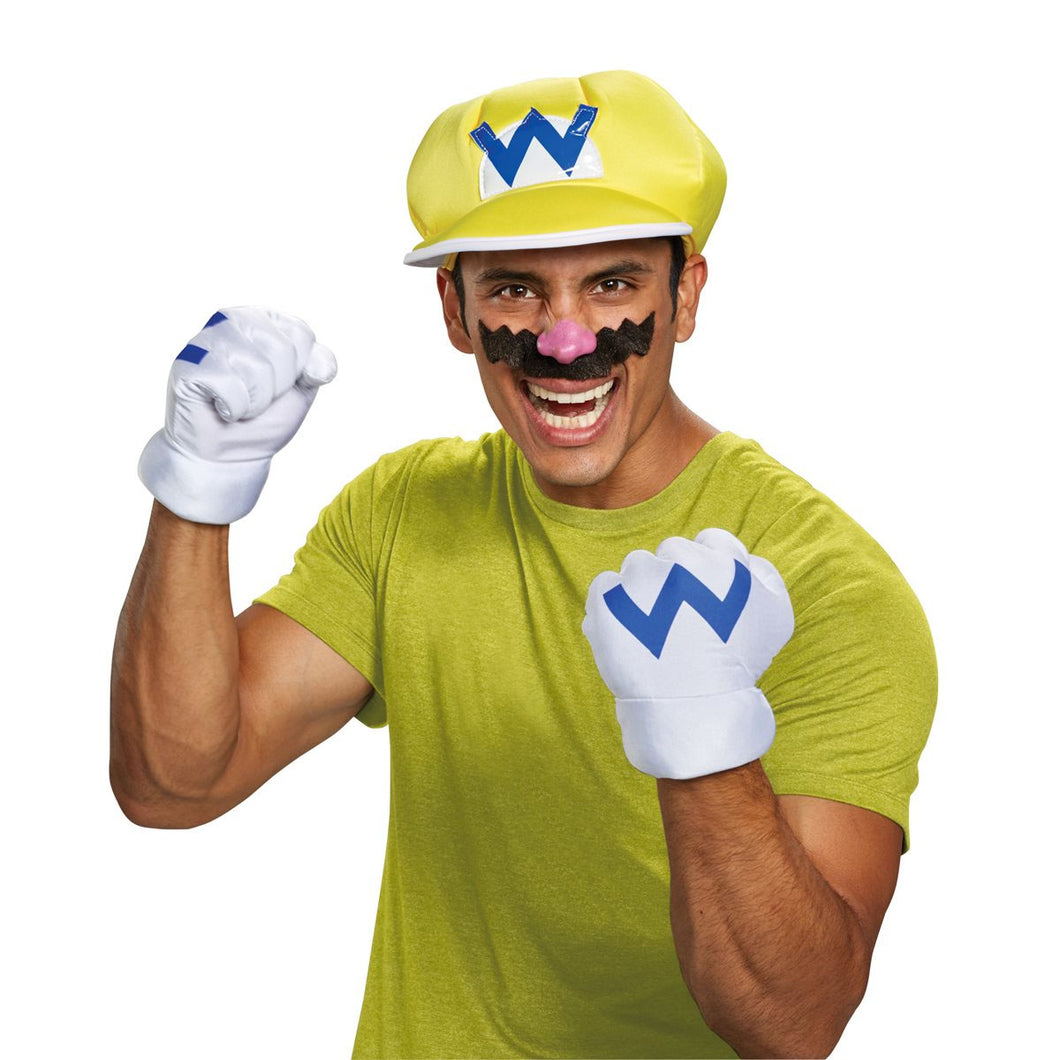 Super Mario Wario Adult Costume