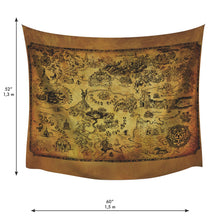 Load image into Gallery viewer, The Legend of Zelda Map Tapestry