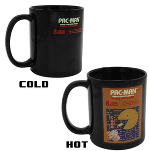 PAC-MAN Atari 2600 Cartridge Heat Changing Mug
