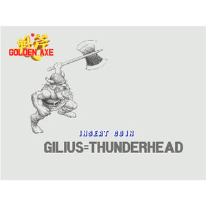 Golden Axe Gilius Thunderhead and Chicken Leg 1/12 Scale Action Figure Set