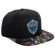 Load image into Gallery viewer, The Legend of Zelda Hyrule Crest Snapback Hat