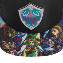 Load image into Gallery viewer, The Legend of Zelda Hyrule Crest Snapback Hat