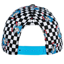 Load image into Gallery viewer, Sonic the Hedgehog Hat Checkered AOP Youth Curved Bill Snapback