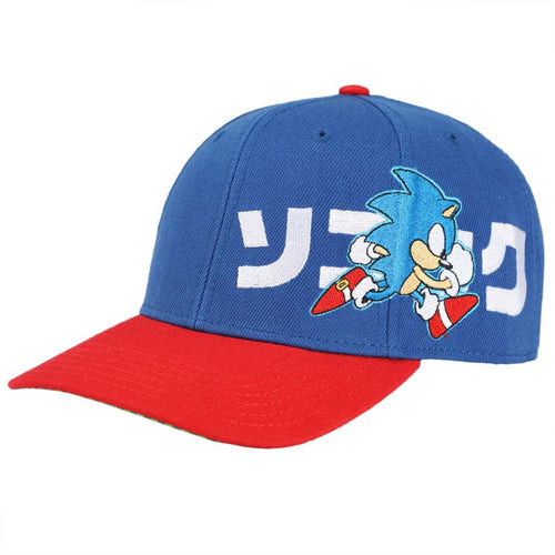 Sonic the Hedgehog Hat Kanji Curved Bill Snapback