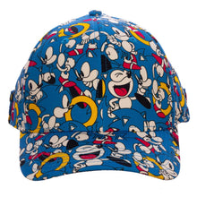 Load image into Gallery viewer, Sonic the Hedgehog Hat and Face Cover Combo Curved Bill Snapback