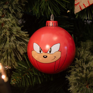 Sonic The Hedgehog Knuckles Bauble Heads Ornament