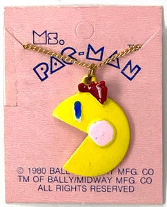Ms. PAC-MAN Necklace