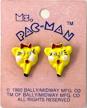 Load image into Gallery viewer, Ms. PAC-MAN Earrings