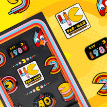 Load image into Gallery viewer, PAC-MAN 40th Anniversary Pin Badge Set