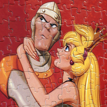 Load image into Gallery viewer, Dragon&#39;s Lair Original Promotional Artwork Puzzle