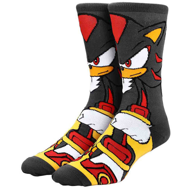 Sonic the Hedgehog Shadow 360 Character Crew Socks