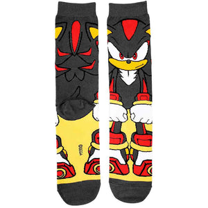 Sonic the Hedgehog Shadow 360 Character Crew Socks