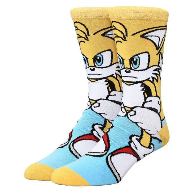 Sonic the Hedgehog Tails Animigos 360 Character Crew Socks – Insert Coin  Toys