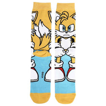 Load image into Gallery viewer, Sonic the Hedgehog Tails Animigos 360 Character Crew Socks
