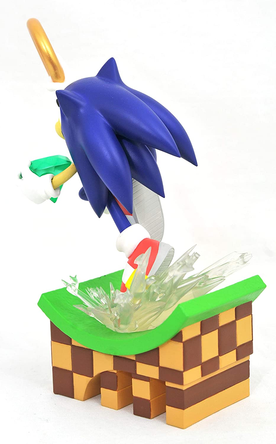 Sonic the Hedgehog Ring and Chaos Emerald Gallery Diorama Statue