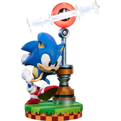 Sonic the Hedgehog Light-Up Sonic Collector's Edition 11 Inch Statue