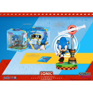 Sonic the Hedgehog Light-Up Sonic Collector's Edition 11 Inch Statue