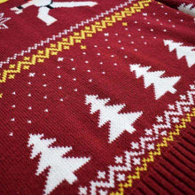 Load image into Gallery viewer, Street Fighter Ken Vs. Ryu Knitted Ugly Christmas Sweater