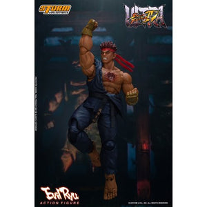 Ultimate Street Fighter IV 7 Inch Action Figure - Evil Ryu