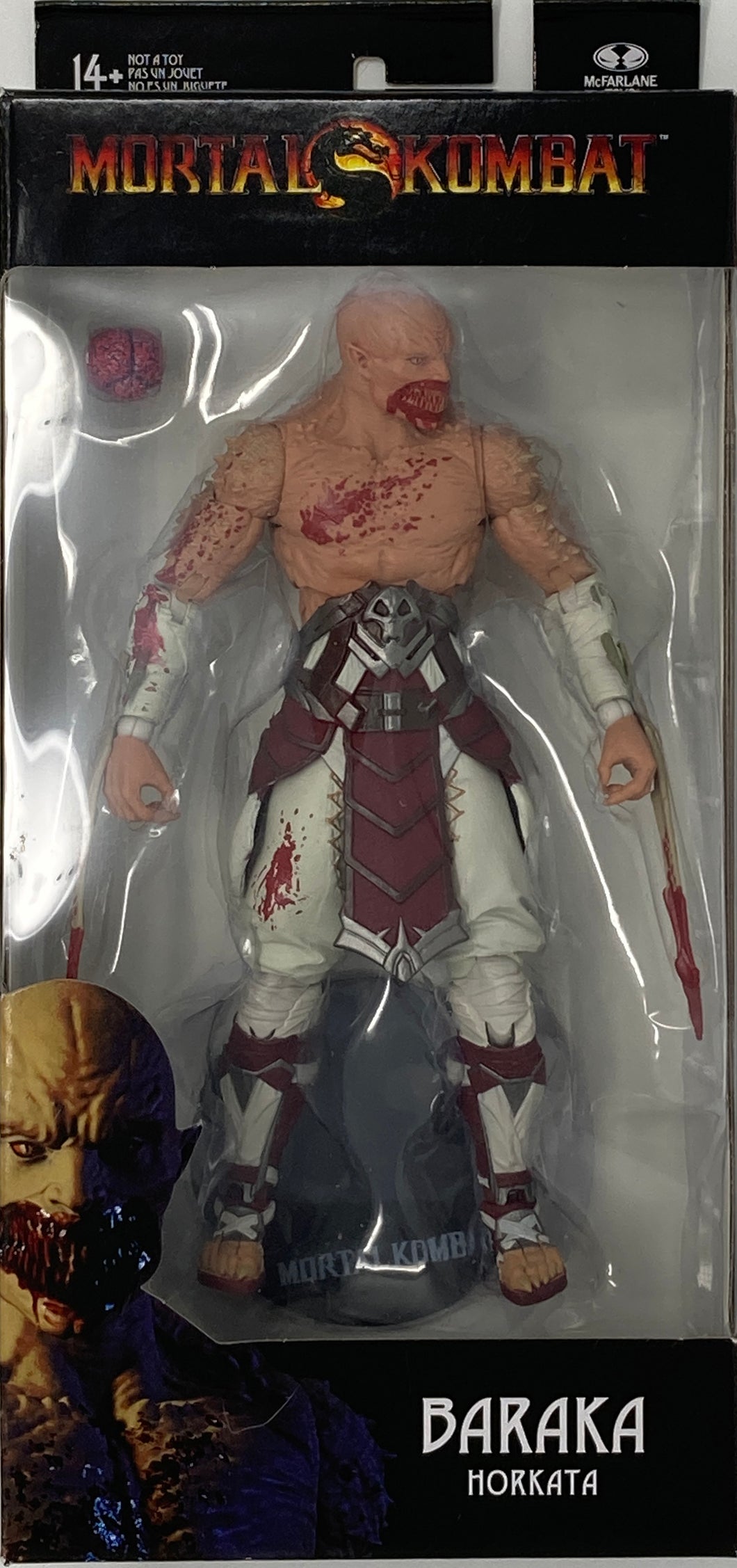 Mortal Kombat Series 4 Bloody Baraka 7 Figure