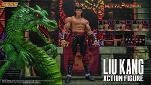 Mortal Kombat Liu Kang and Dragon 1/12 Scale Action Figure
