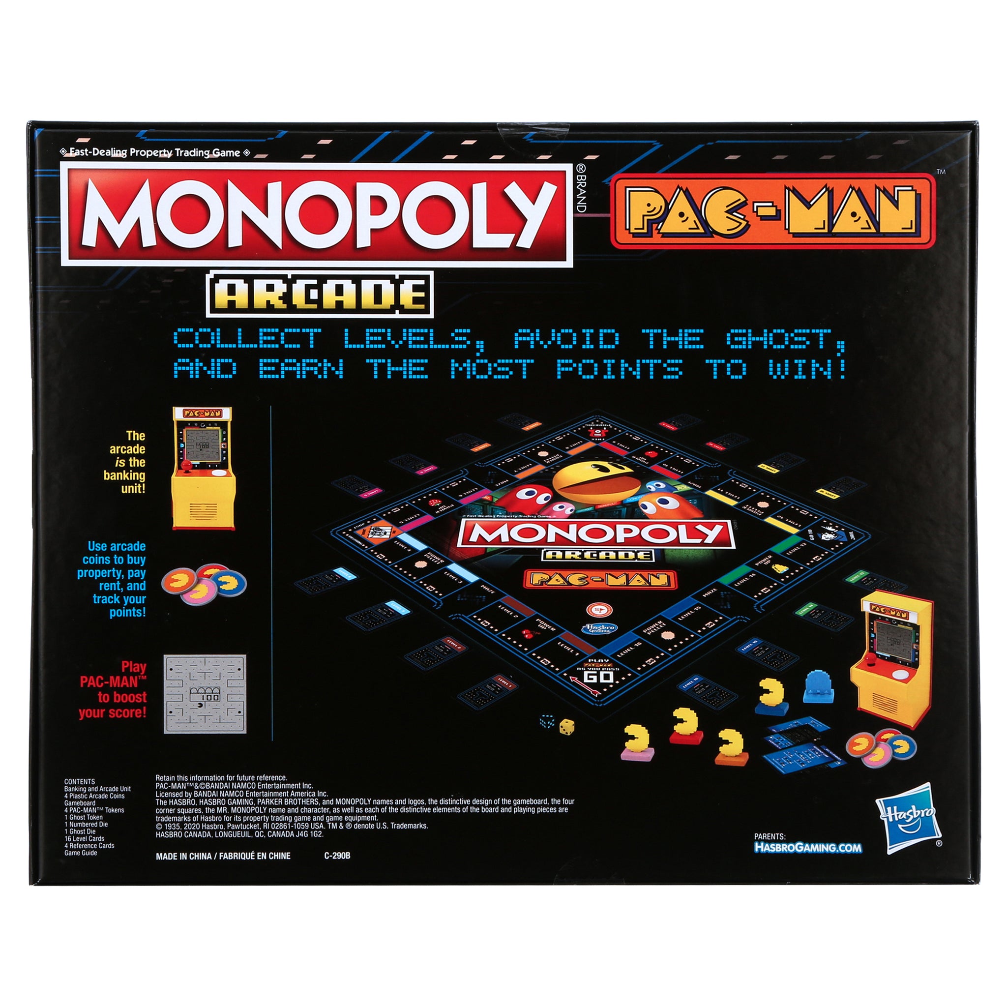 Monopoly Arcade PAC-MAN – Insert Coin Toys