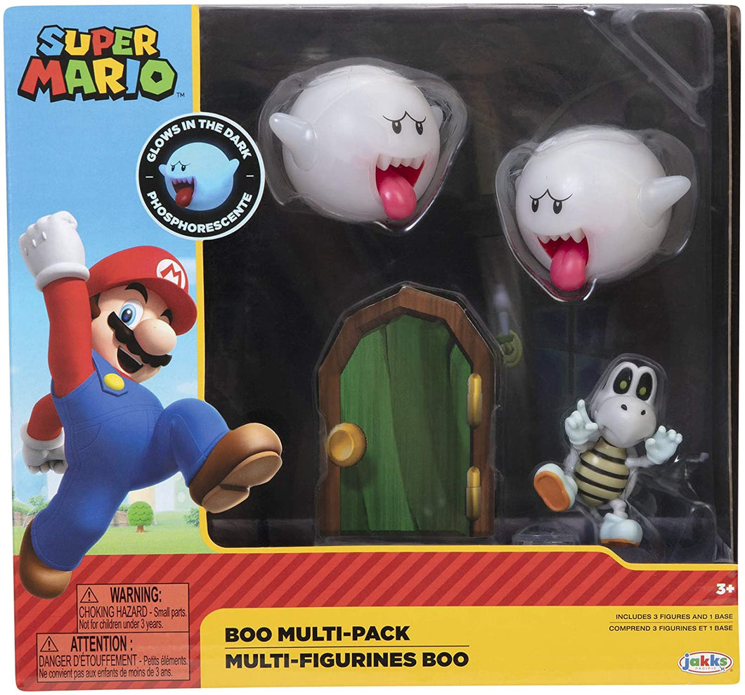 Super Mario Glow-in-the-Dark Boo and Dry Bones Multi-Pack