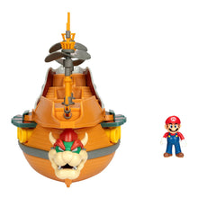 Load image into Gallery viewer, Super Mario Deluxe Bowser&#39;s Airship Playset