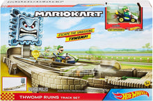Load image into Gallery viewer, Hot Wheels Mario Kart Thwomp Ruins Track Set