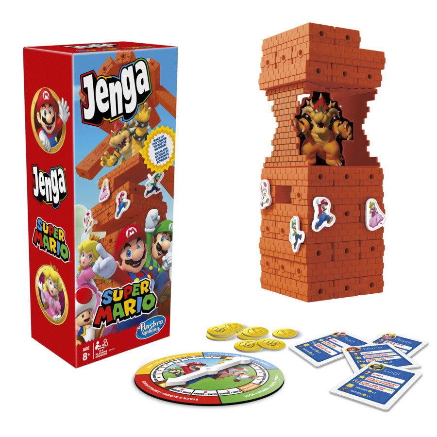 Super Mario Edition Jenga Game – Insert Coin Toys