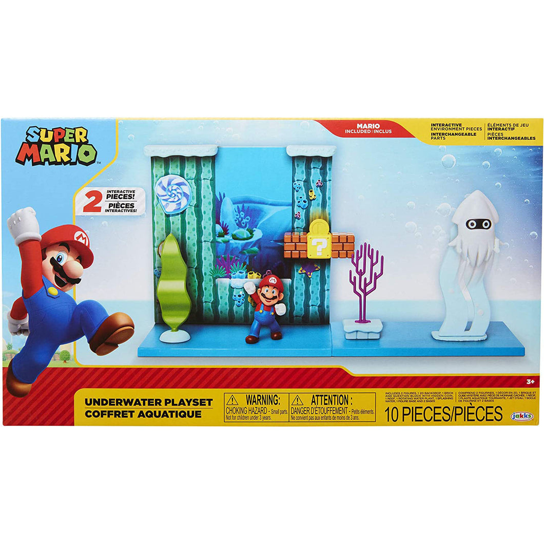 Super Mario Underwater Playset