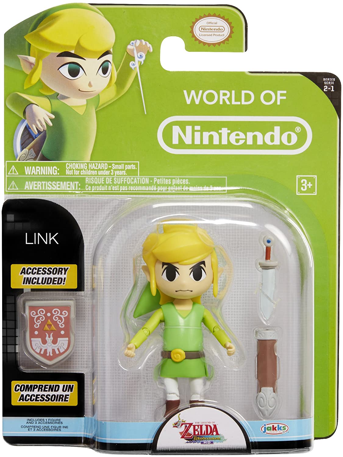 The Legend of Zelda Wind Waker Link World of Nintendo Action Figure –  Insert Coin Toys