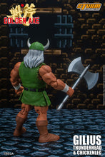 Load image into Gallery viewer, Golden Axe Gilius Thunderhead and Chicken Leg 1/12 Scale Action Figure Set